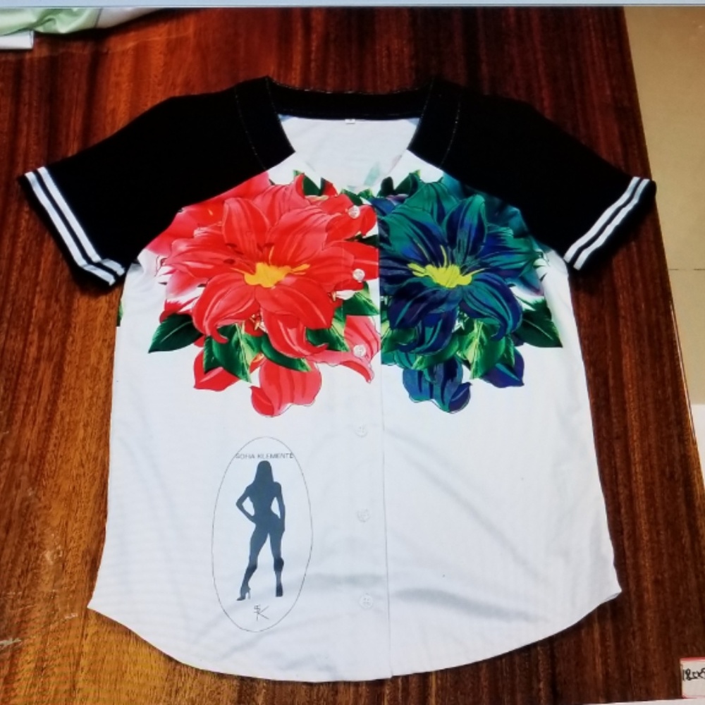 Sofia Klemente customized baseball Jersey